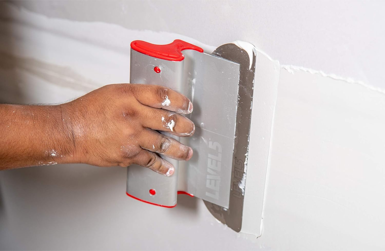 Ultimate Skimming Blade Set Smoothing/Knockdown Drywall Knife Extruded Aluminum & European Stainless Steel Construction High-Impact End Caps P13508