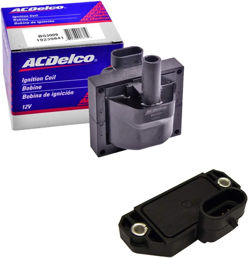 1 Ignition Coil + 1 Ignition Control Module for GM Chevrolet Cars & Trucks S73192