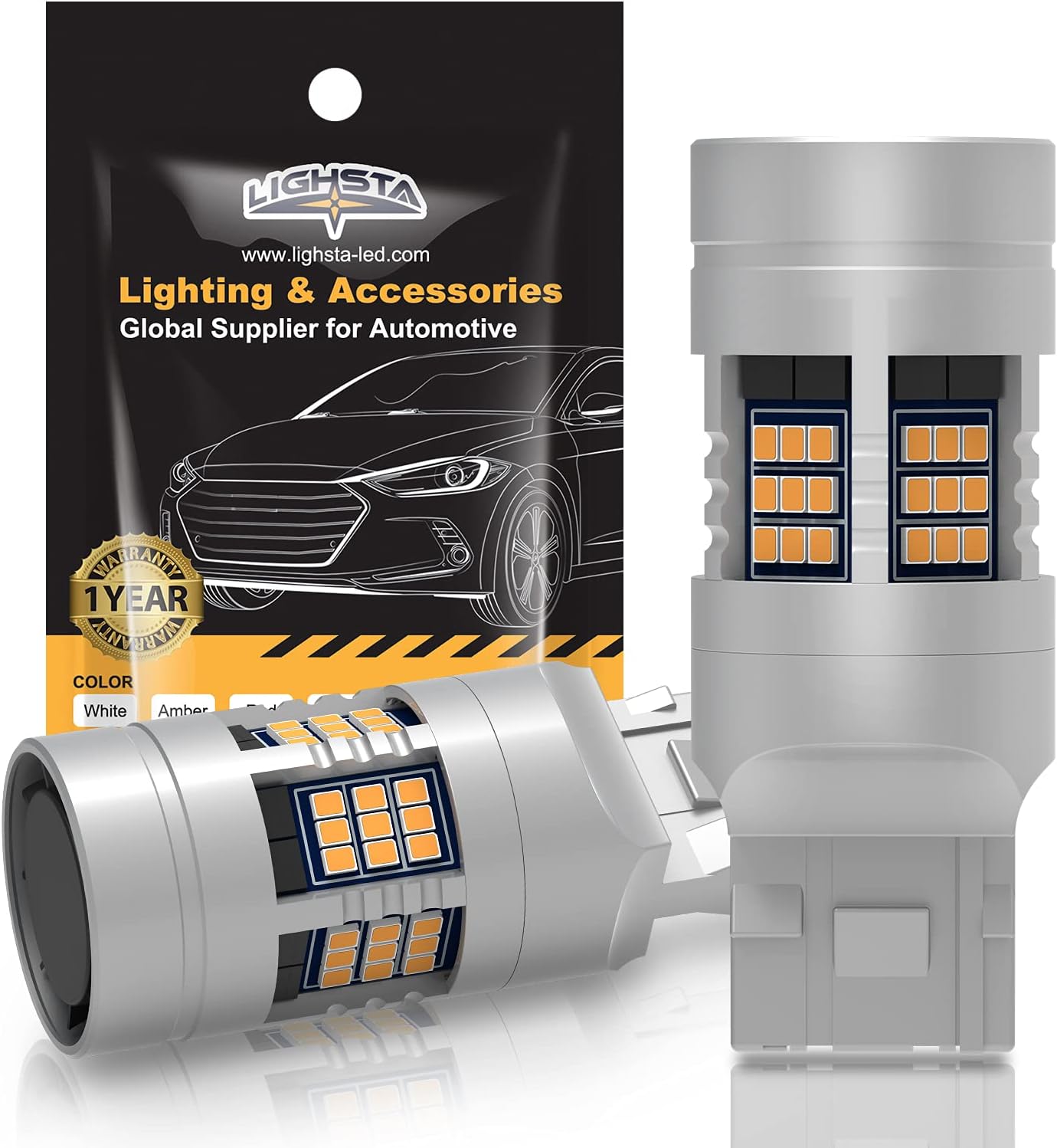3157 4157 3155 3457 Switchback LED Bulbs Dual Color (Pack of 2) S924