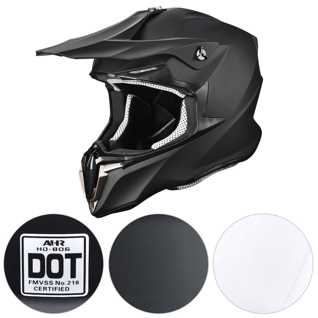 Matte Black Full Face Helmet B23674