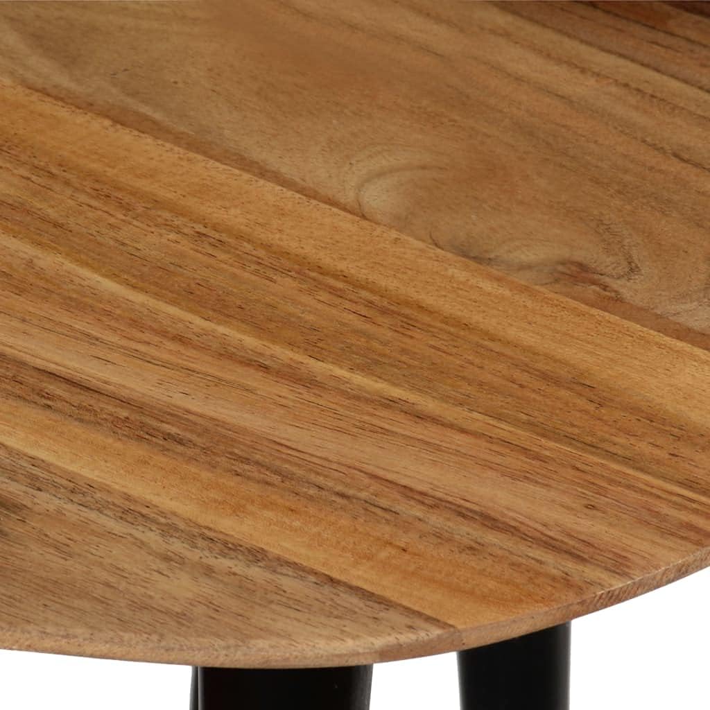 Solid Acacia Wood Coffee Table Set 3 Pieces I5027