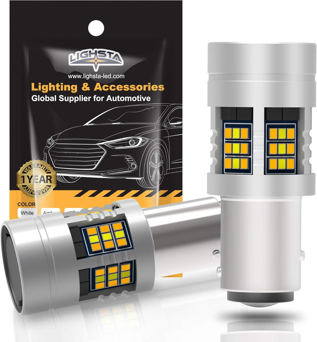 3157 4157 3155 3457 Switchback LED Bulbs Dual Color (Pack of 2) S924