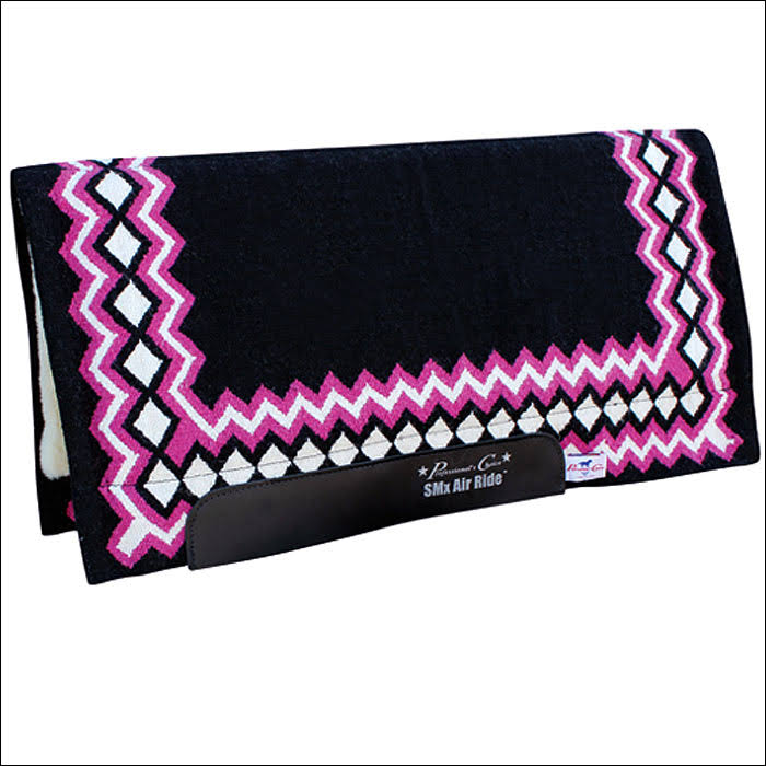 Black Teal Western Horse Saddle Pad H59755