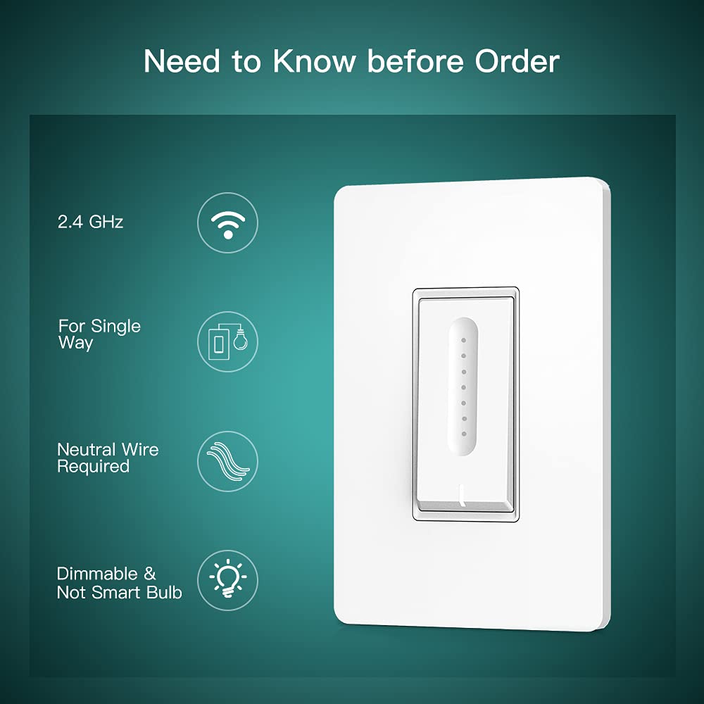 4 Pack Smart Dimmer Switch S622297
