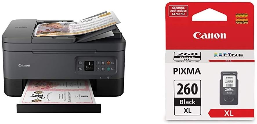 Black Wireless Inkjet All-in-One Printer Z178