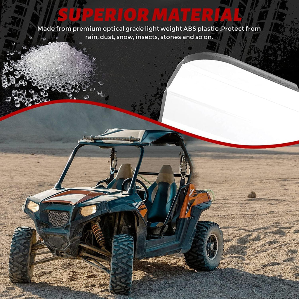 3-IN-1 Clear Flip Windscreen with Stretch Bracket F271