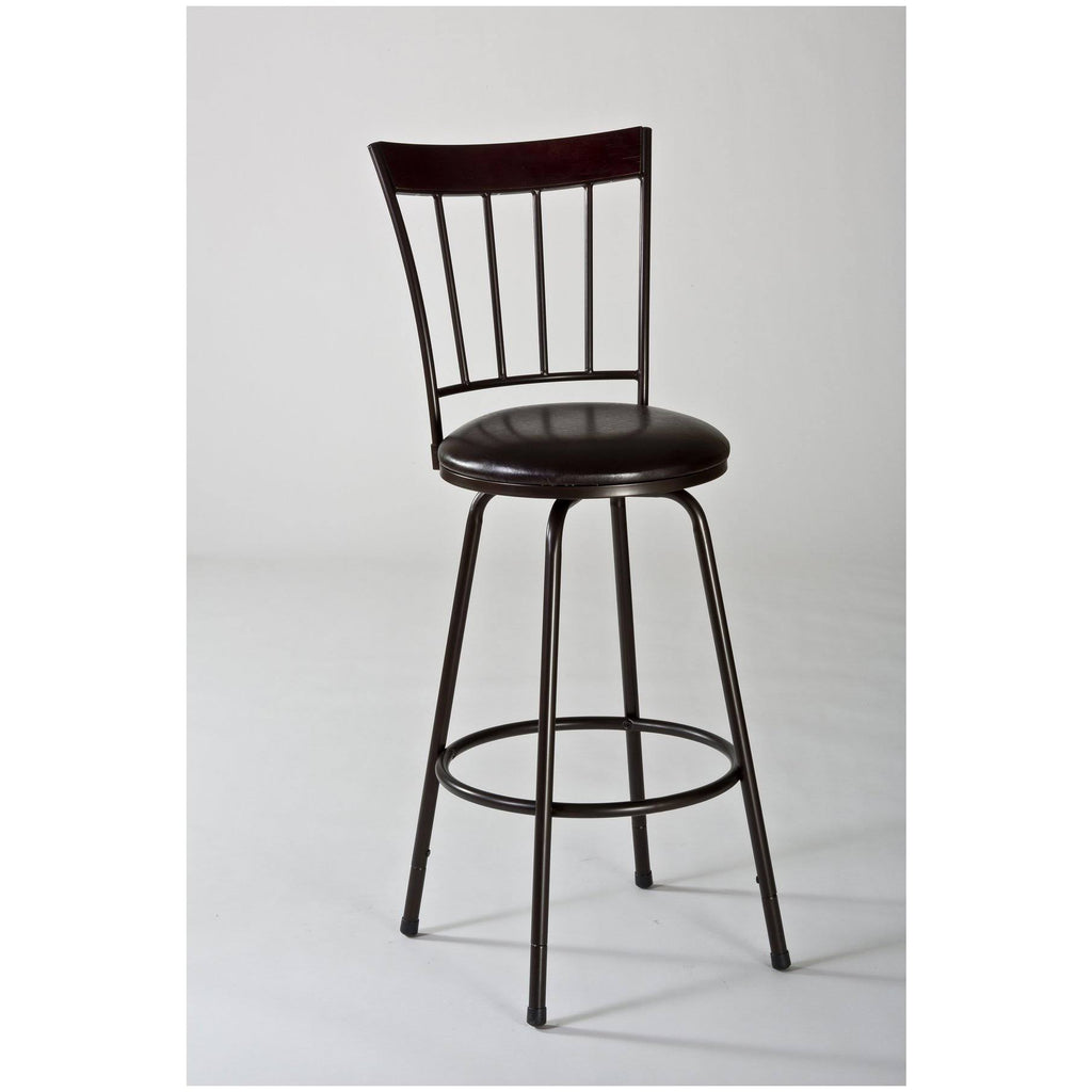 Swivel Counter/Bar Stool with Nested Leg S7769