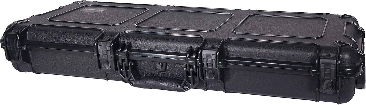 Black Tactical Rifle Case with Foam I553
