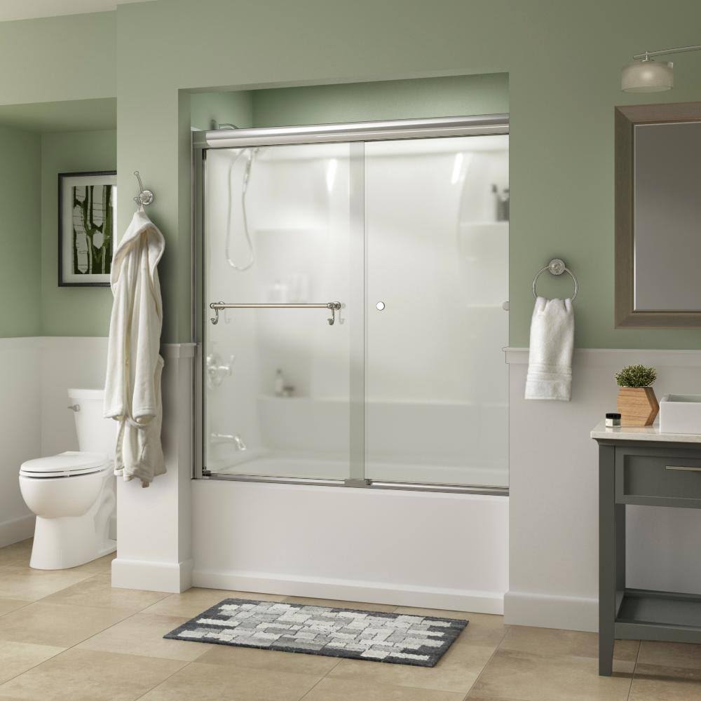 Chrome Towel Bar Handle Bathtub Door G72166