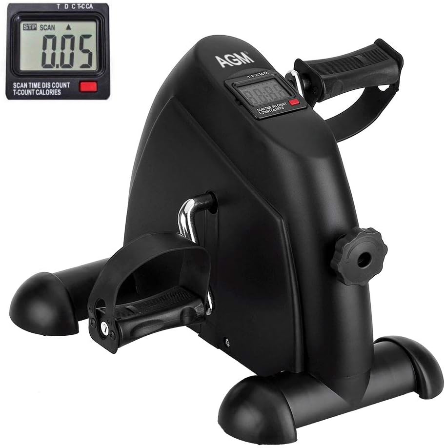 Mini Exercise Bike Pedal Exerciser with LCD Display Pack of 2 X175