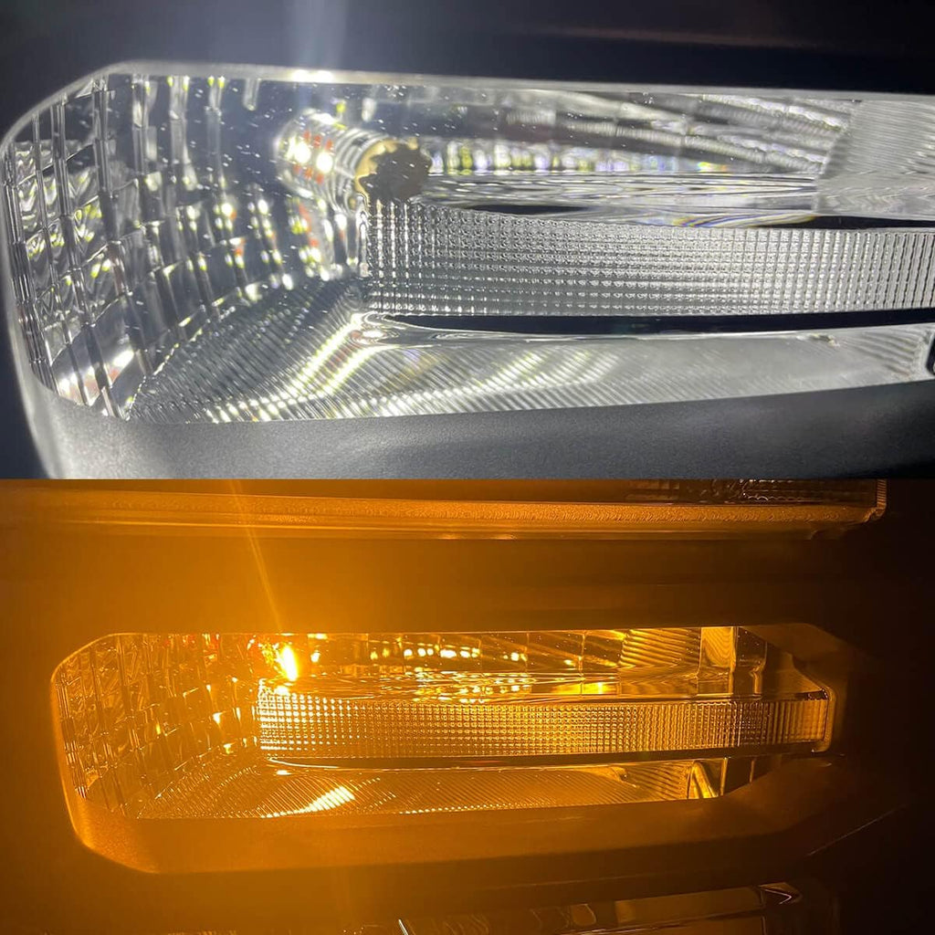 4257 LED Bulb Switchback Front Turn Signal Canbus Ready Amber Blinker White DRL (2 Pack) G19613