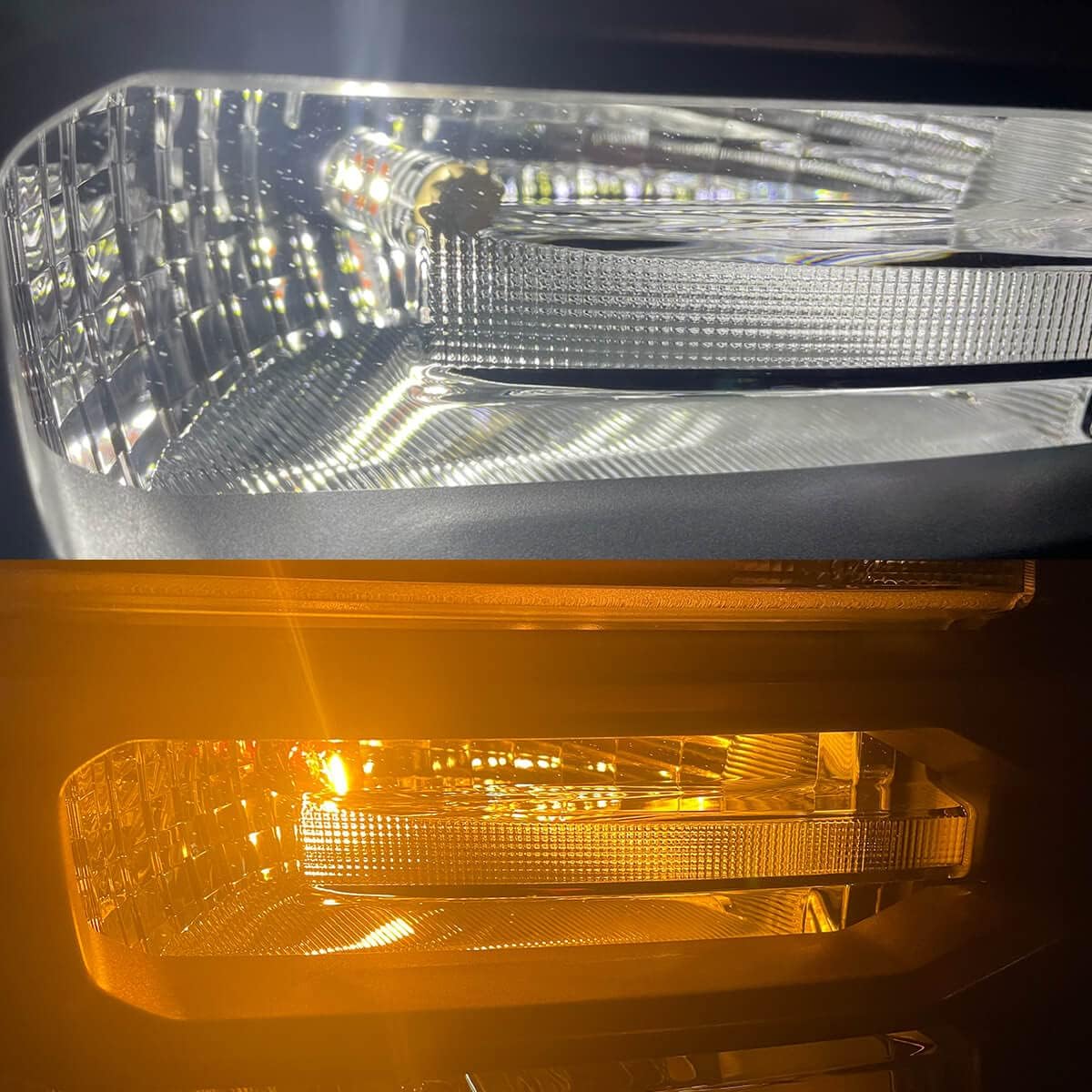 4257 LED Bulb Switchback Front Turn Signal Canbus Ready Amber Blinker White DRL (2 Pack) G19613