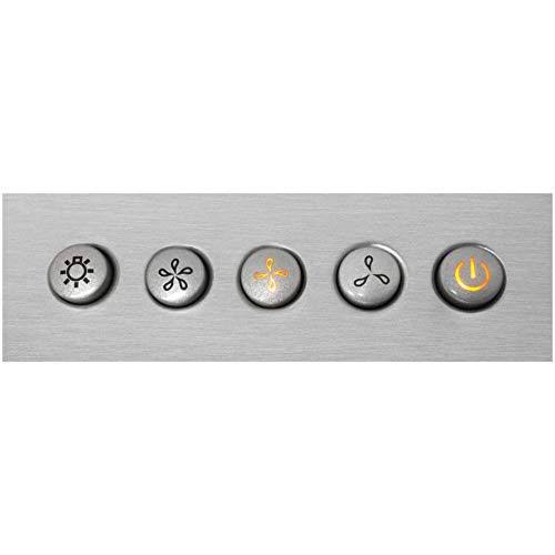 30x22 Wall Mount Range Hood with Glass, Stainless Steel A685706