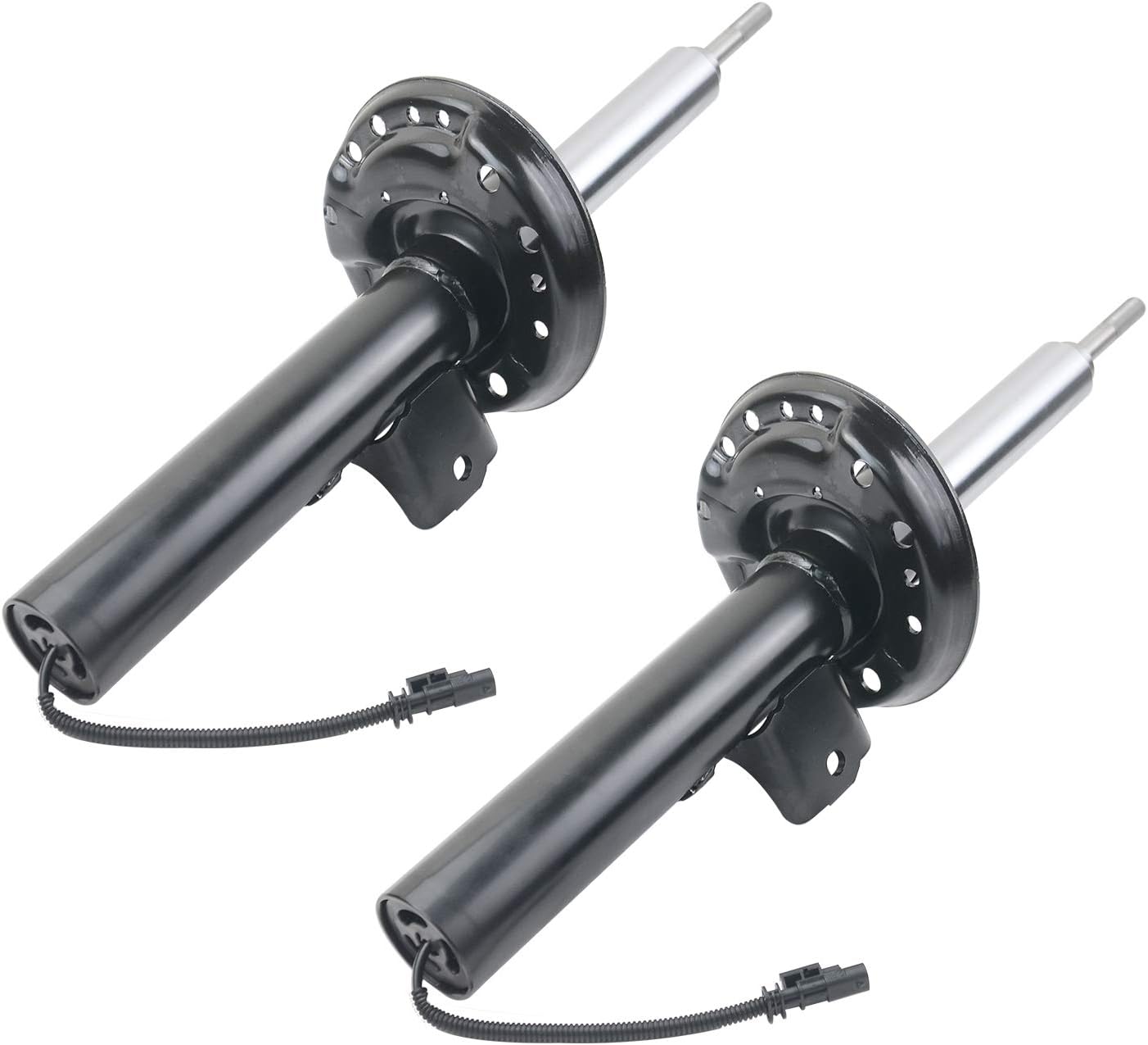 Pair Rear Shock Absorbers Struts with Upper Mount Assembly M969804