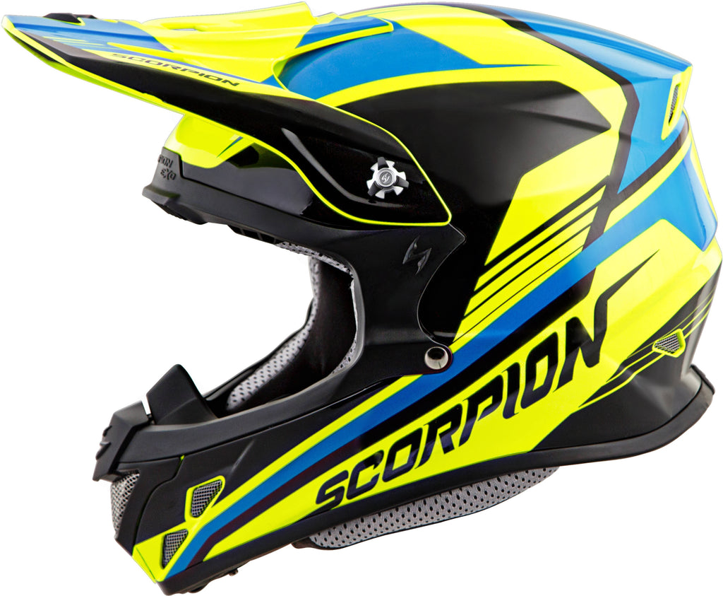 Neon Blue Helmet N7186