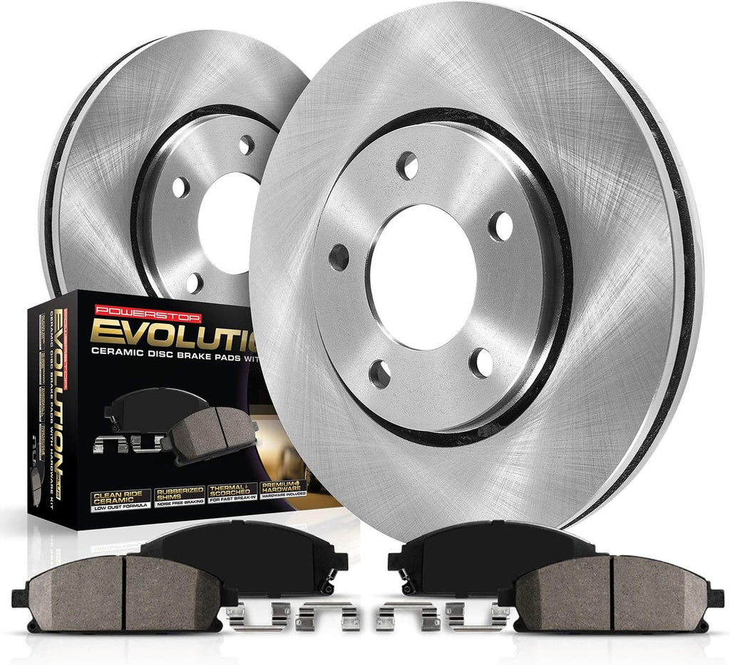 Front Brake Pad and Rotor Kit M91163