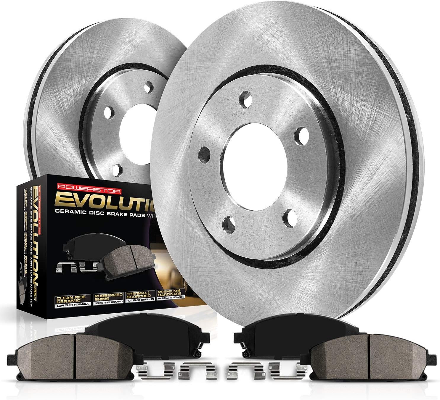 Front Brake Pad and Rotor Kit M91163