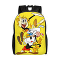 Cuphead Mugman Backpack Lightweight Daypack Bookbag Laptop Rucksack B7299
