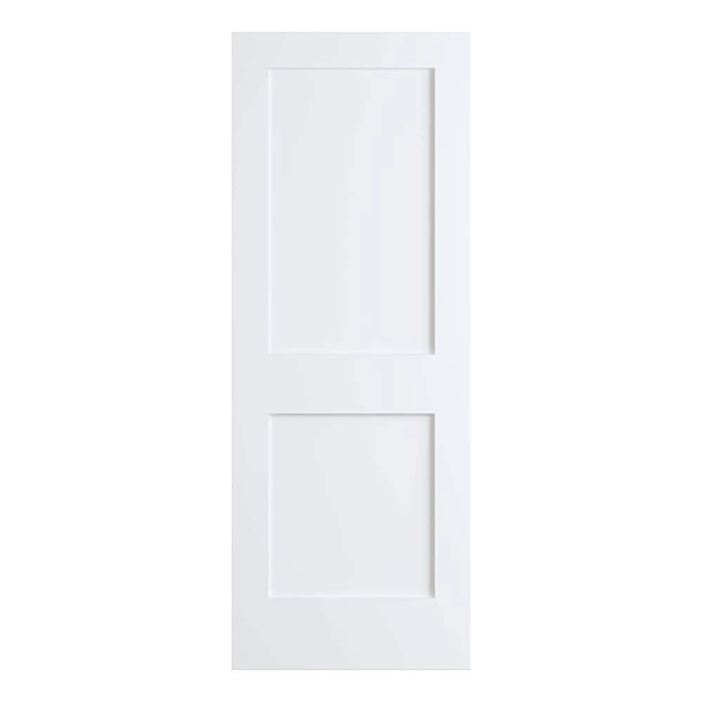 Primed Solid Manufactured Wood Paneled Door L423
