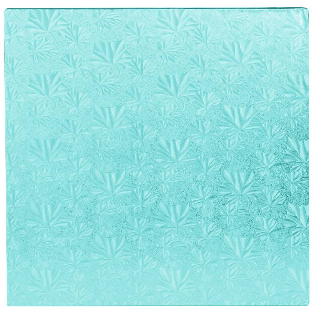 14x22 Blue Square Cake Drum - 12/Case O669