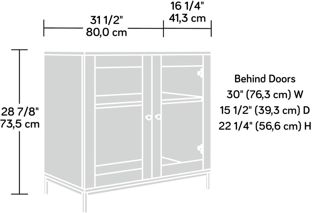 Charter Oak Finish Display Cabinet U163066