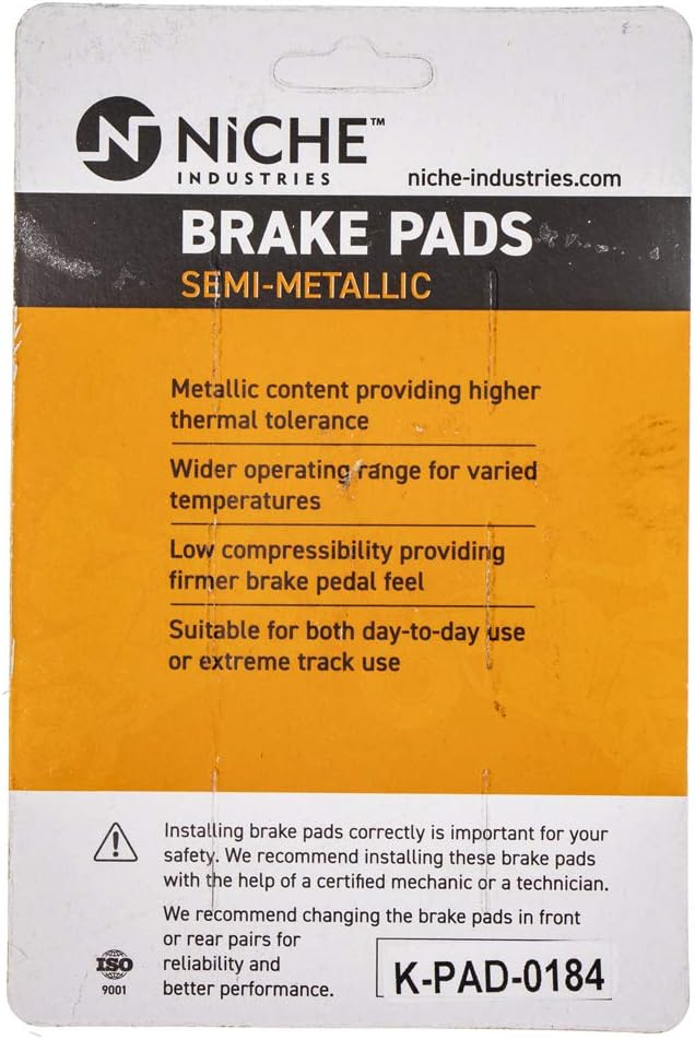Semi-Metallic Brake Pad Set Pack of 2 Q52262