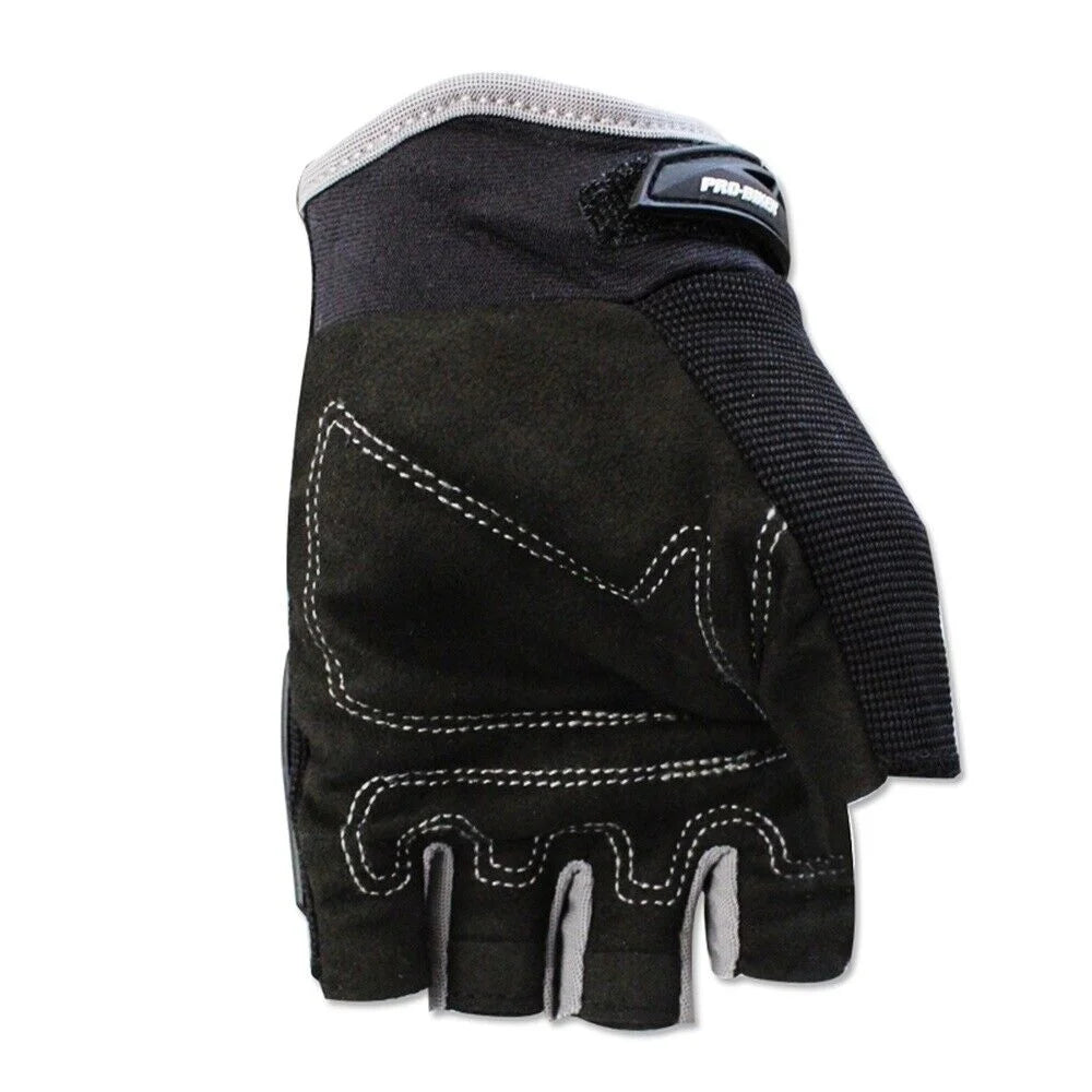 Motorcycle Half Finger Gloves Shockproof Bicycle P51218