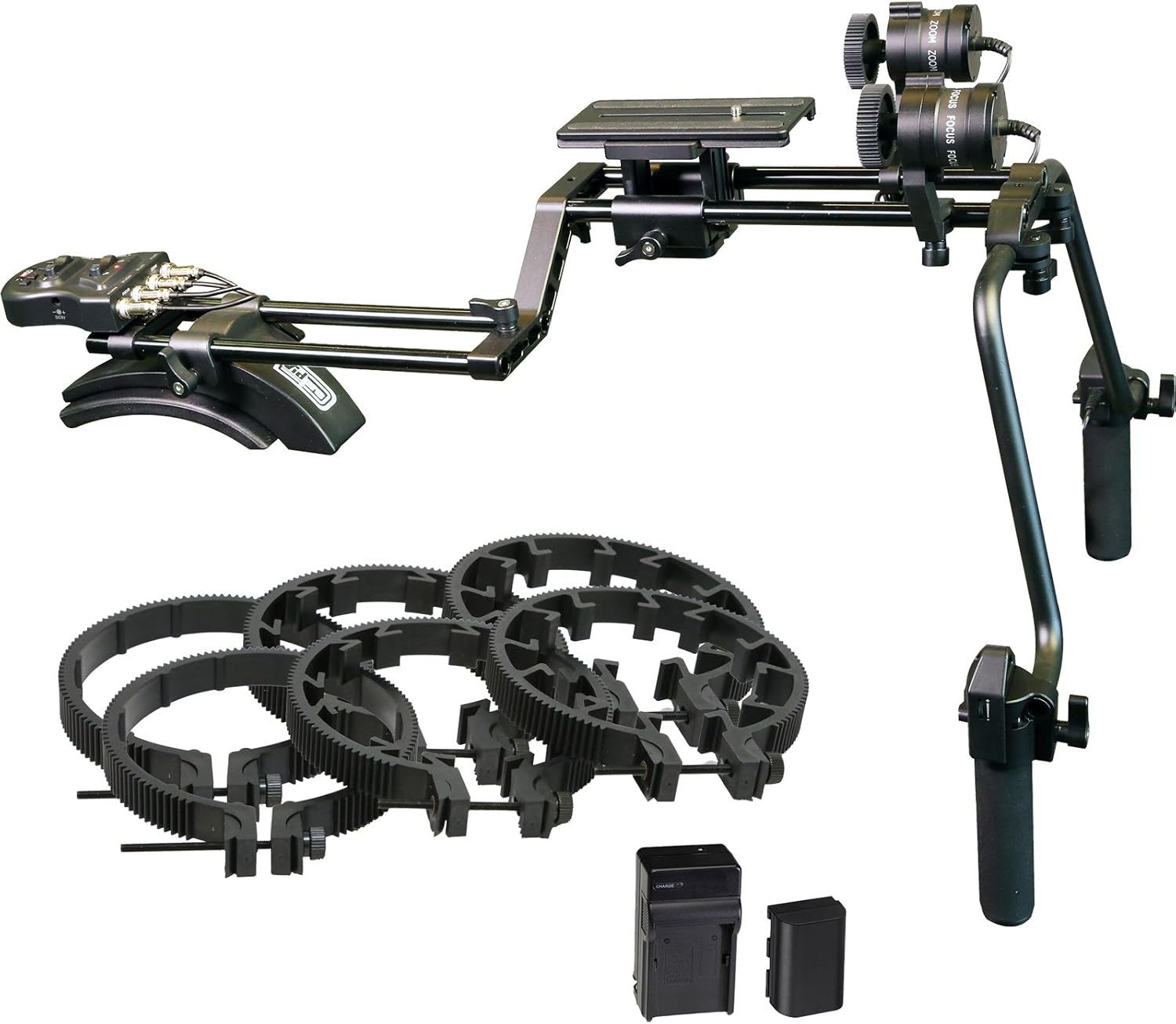 Motorized Focus & Zoom Shoulder Rig for Digital SLR Cameras H9493