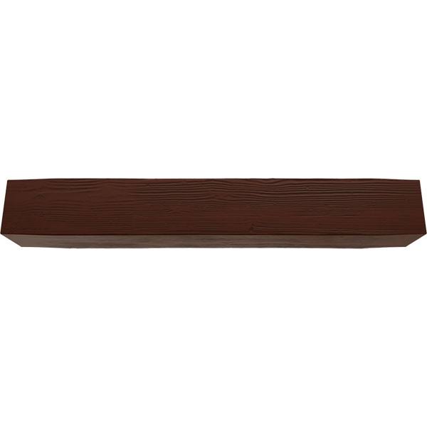 Sandblasted Faux Wood Fireplace Mantel, Natural Pecan G255260