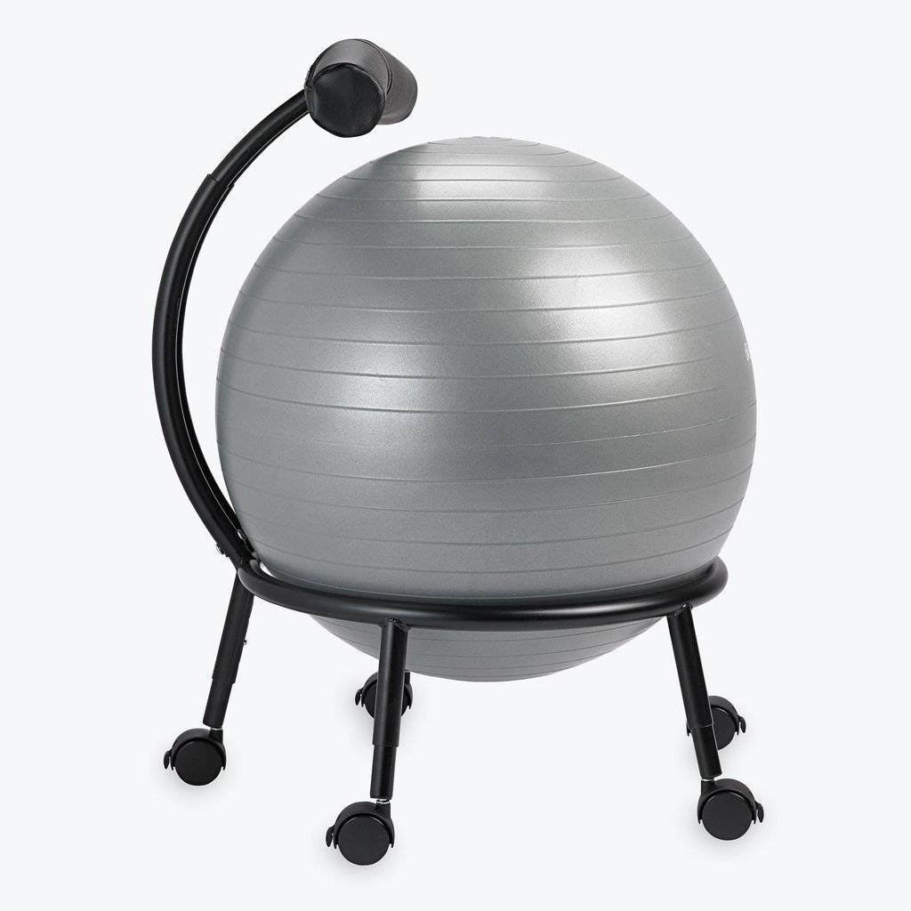 Black Yoga Balance Ball Chair Q1094