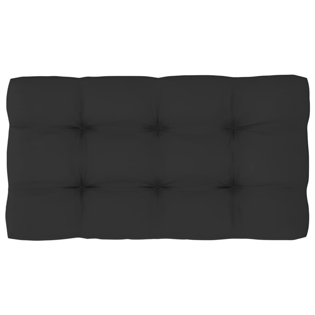 Black Pallet Sofa Cushions 2 pcs C3427