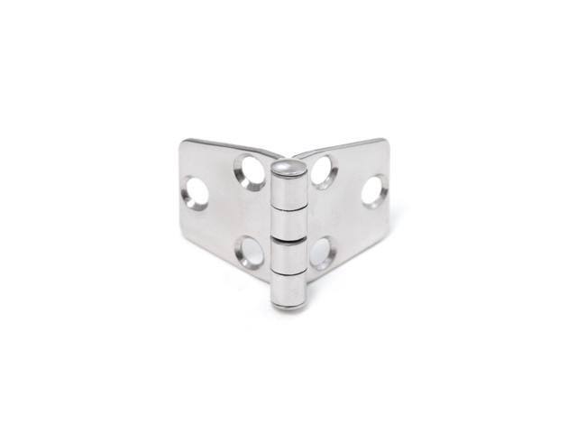 Polished Stainless Steel Marine Grade Door Hinges 3 x 1.5 Inches Set of 8 W620