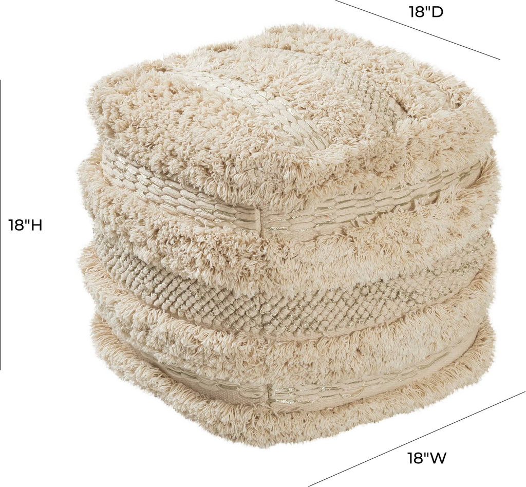 Cotton Pouf O43166
