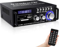180W Wireless Bluetooth Stereo Amplifier, Dual Channel, Pack of 2 J942