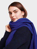 Casa Blue Cashmere Travel Wrap L101