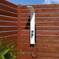 White Powder Coat Outdoor Shower Panel Z707