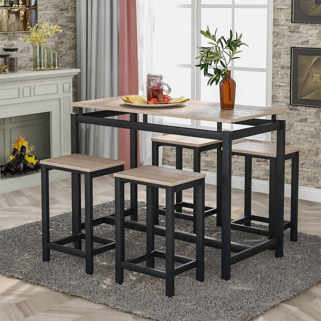5-Piece Kitchen Counter Height Dining Set F926