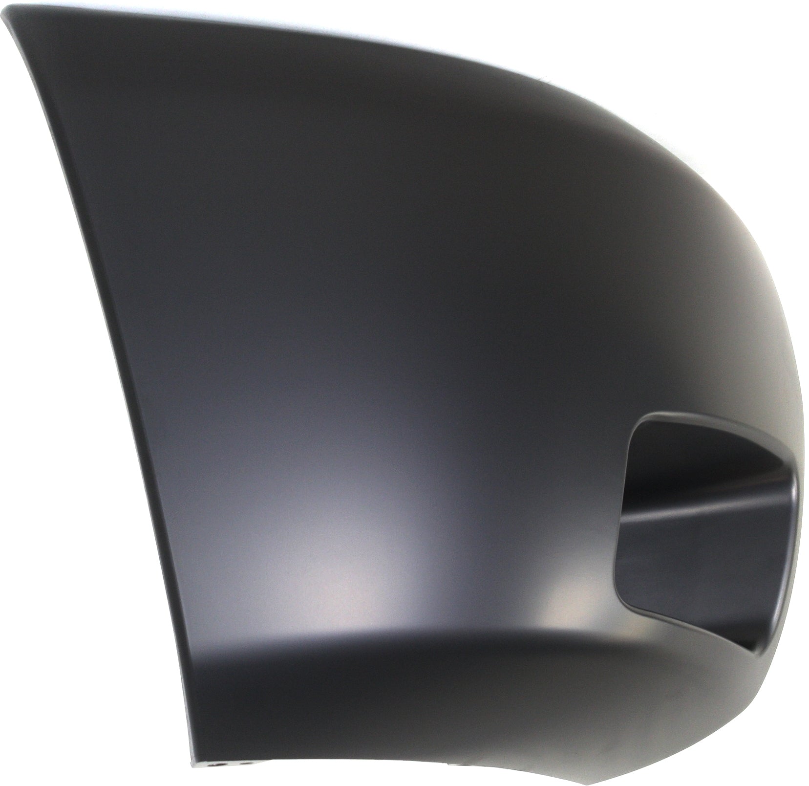 RH Primed Face Bar Cap with Fog Light Hole E37048