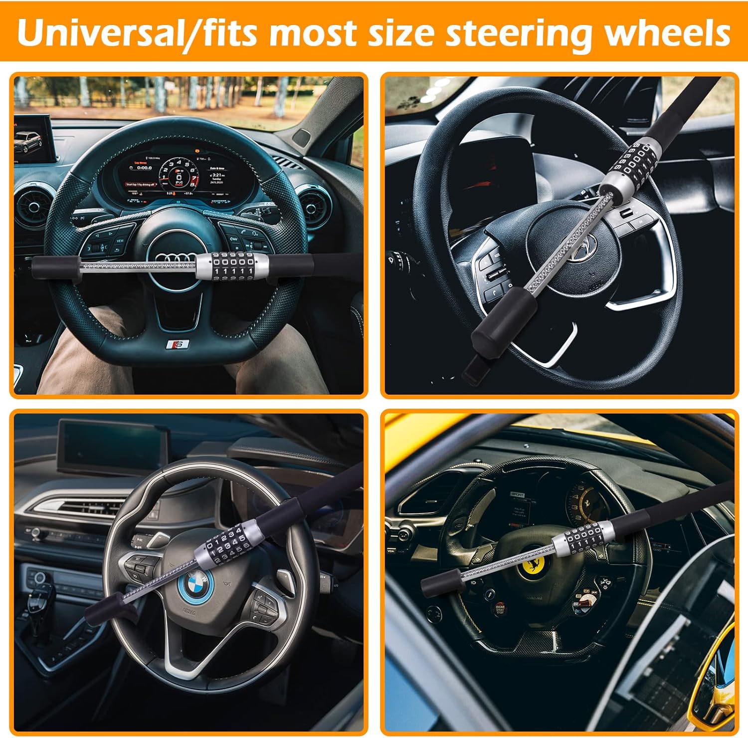 Steering Wheel Lock H296