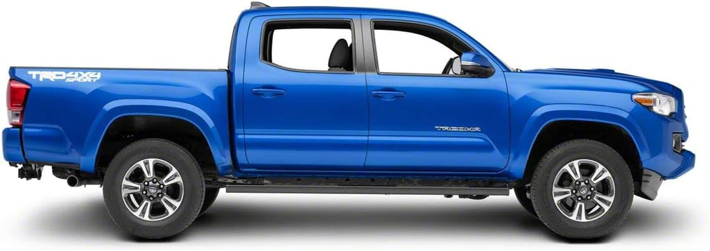 Black Steel Side Step Bars M2788