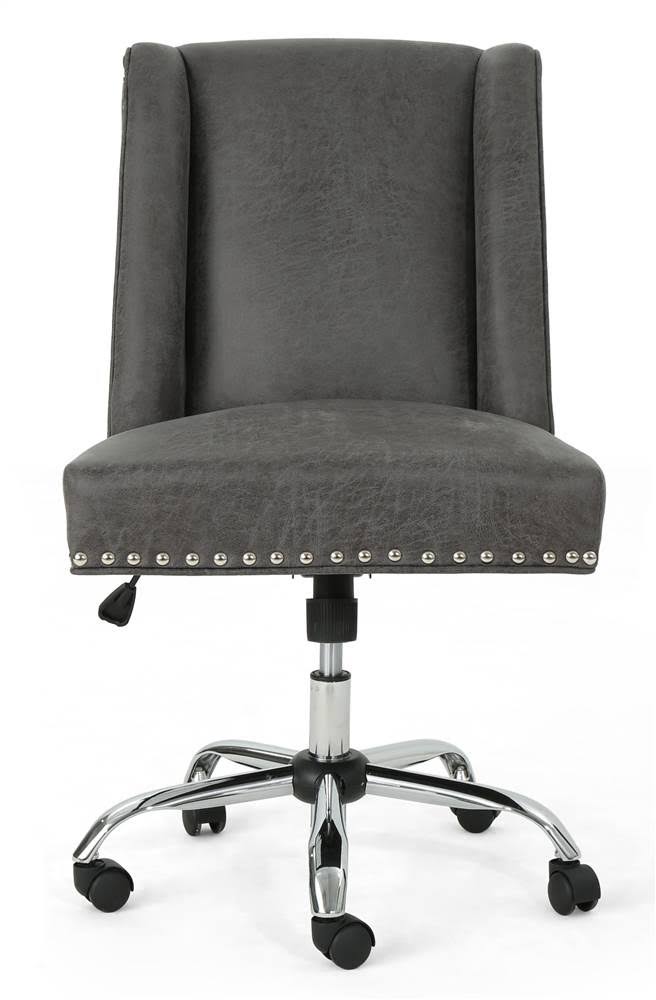 Slate Microfiber Desk Chair M2730