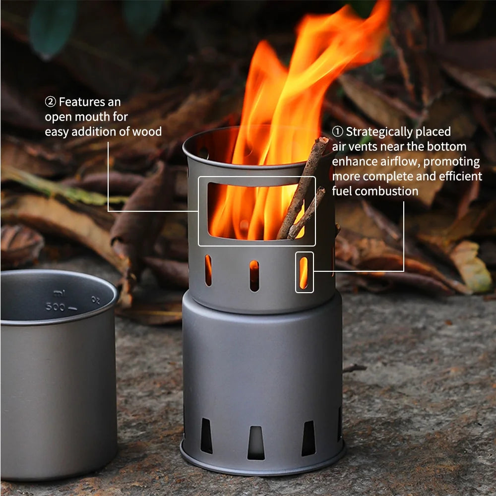 Portable Wood Burning Stove O93553