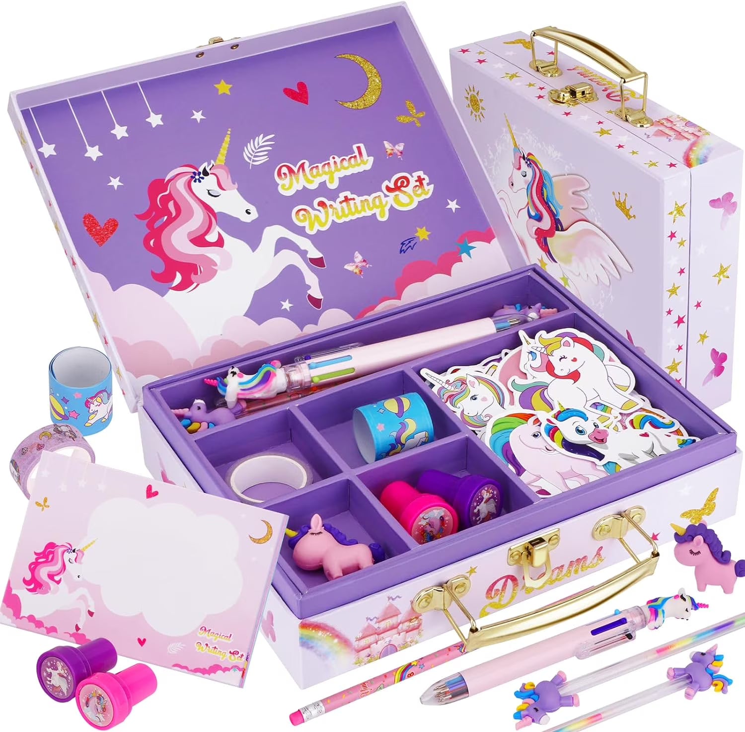 Unicorn Stationary Set with Storage Box C649017