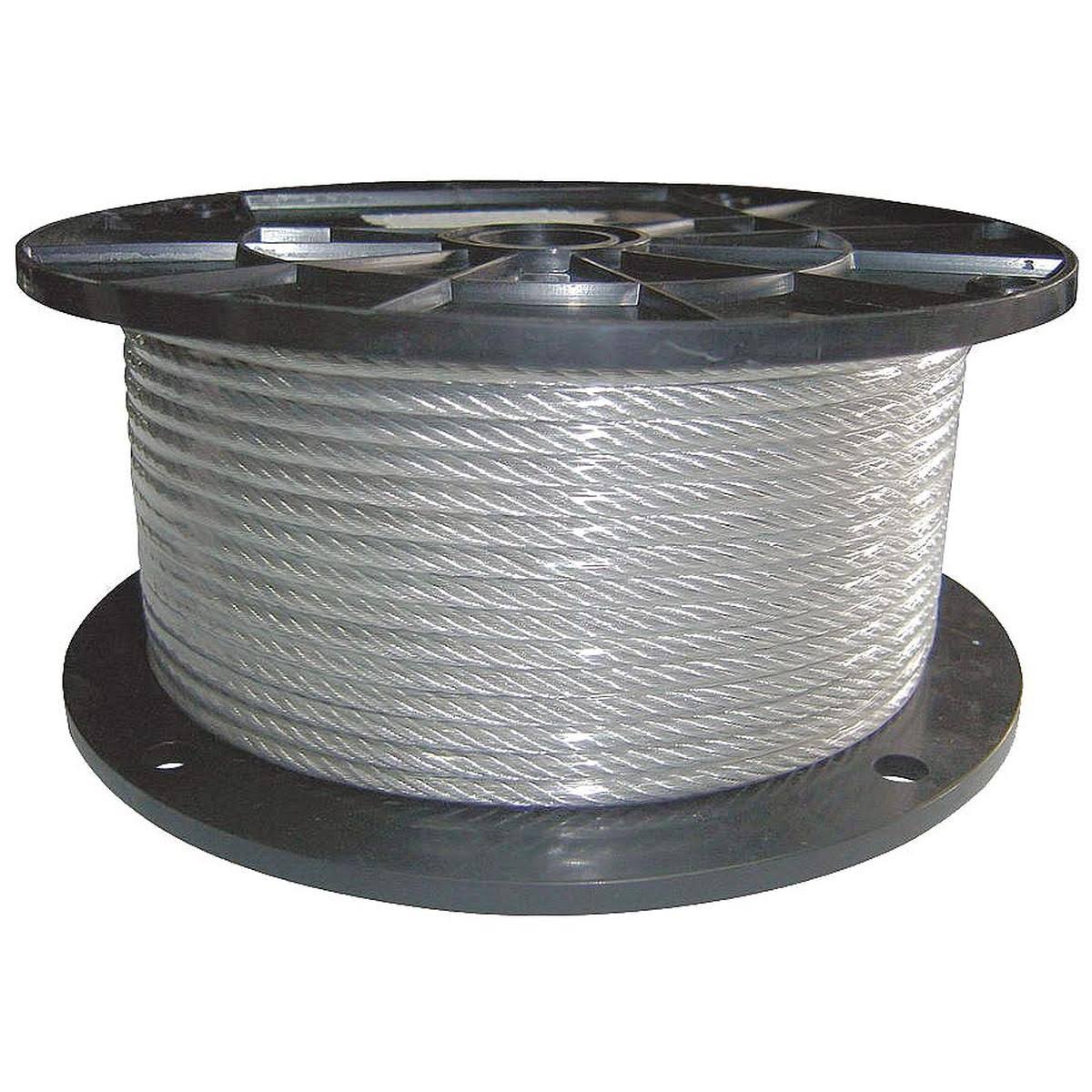 Cable 1/16 in. 500 ft. 7 x 7 Clear Vinyl Q794619