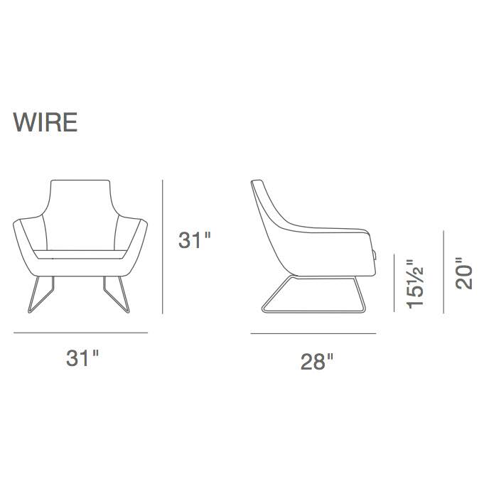 Black Leatherette Arm Chair W808