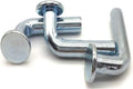 Pallet Rack Drop Pin, J Bolt Safety Clip, 13mm Round Head, M7×48mm, 100PCS Pack of 2 C36518