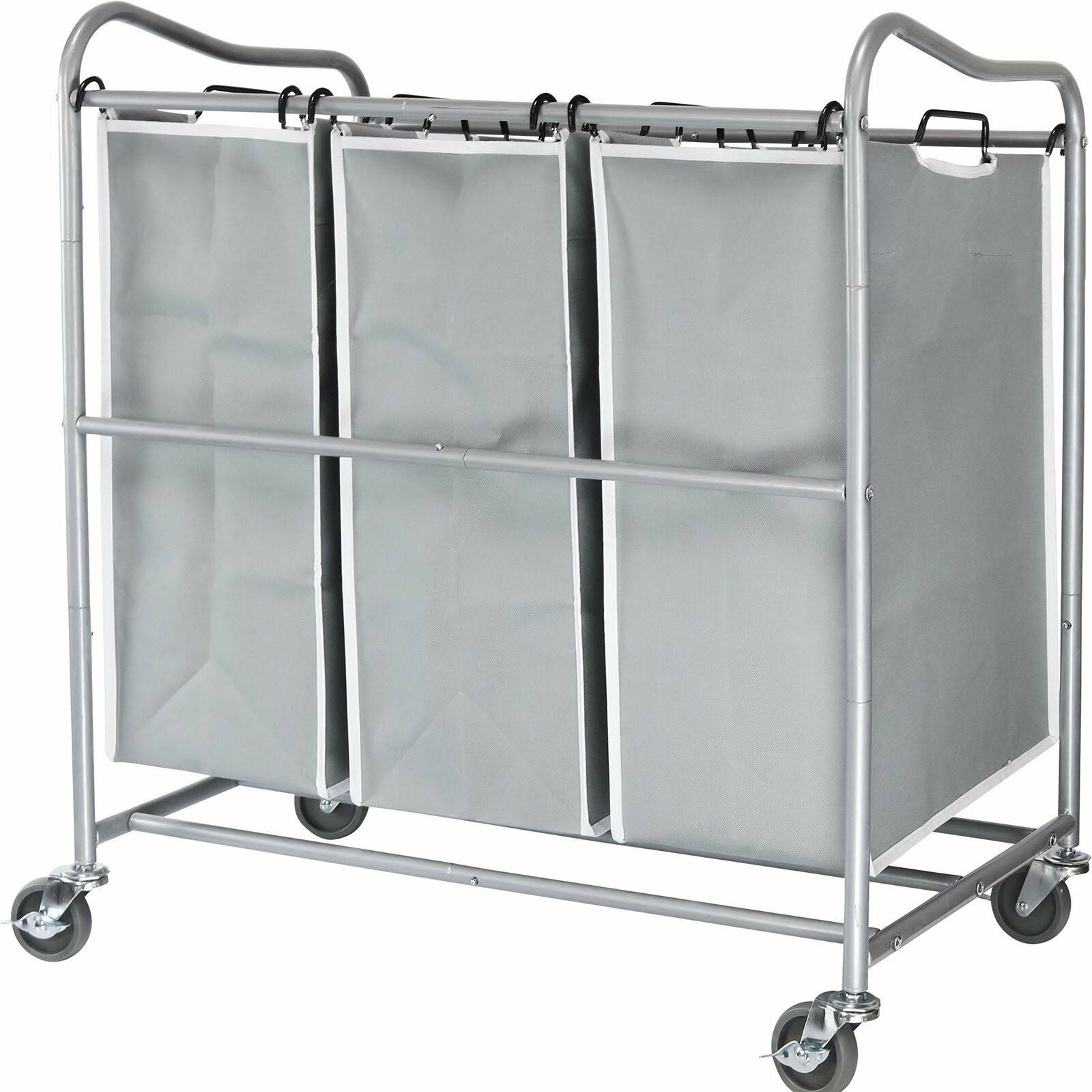 3-Bag Laundry Sorter Cart K52550