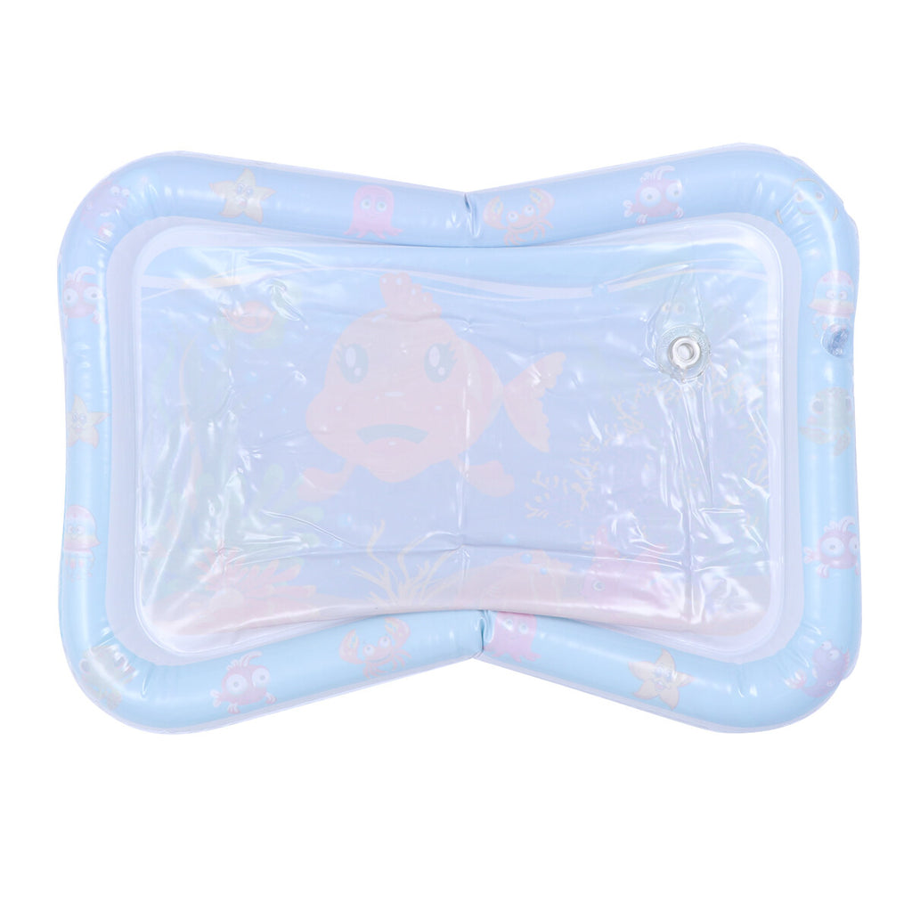Blue Inflatable Crawling Cushion Water Play Mat V495321
