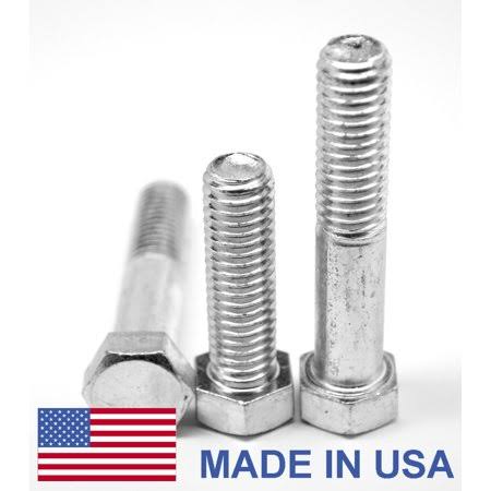 1/4 inch-20 x 2 3/4 inch Coarse Thread Grade 5 Hex Cap Screw Zinc Plated Pk 750 O463