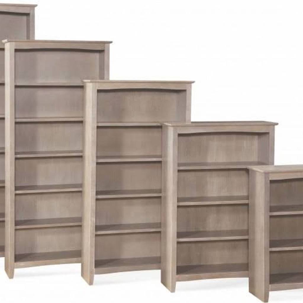Taupe Gray Shaker Bookcase W678585